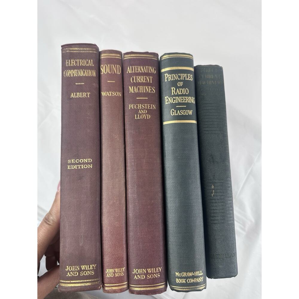 Electrical Communication Alternating Current Machines Principles Of Radio Eng